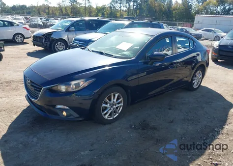 2015 Mazda Mazda3 I Grand Touring from USA, damaged, VIN JM1BM1W75F1249291